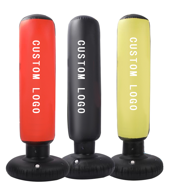 Ertical Boxing Column Tumbler Sandbags Practice Taekwondo Equipment