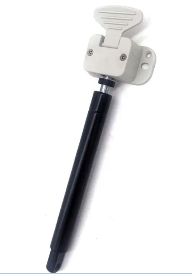 Gas Spring Sit-Stand Desk Converter with Keyboard Tray Deck