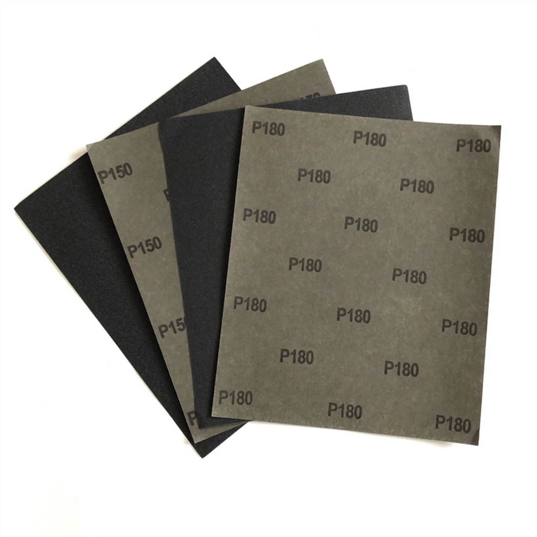 P180 Waterproof Emery Paper Abrasive Paper for Construct and Paint