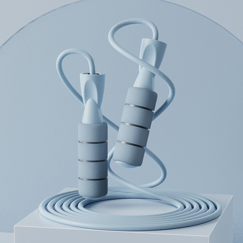 Premium Adjustable Speed Skipping Rope with Weighted Fitness Handles