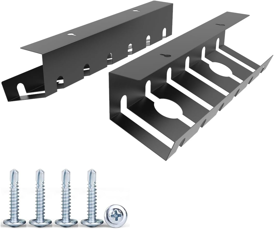Power Strip Management No Drill Under Table Organizer Cable Storage Holder
