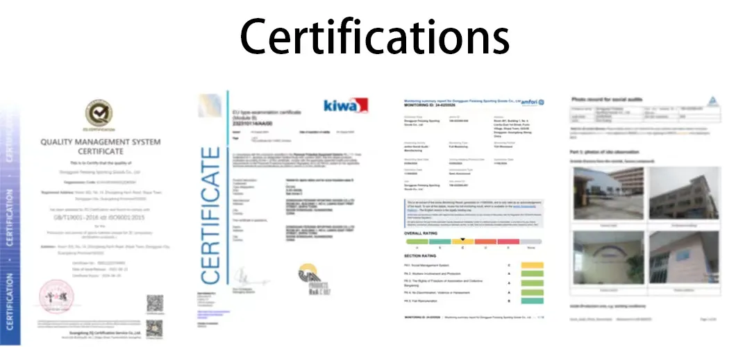 Certifications