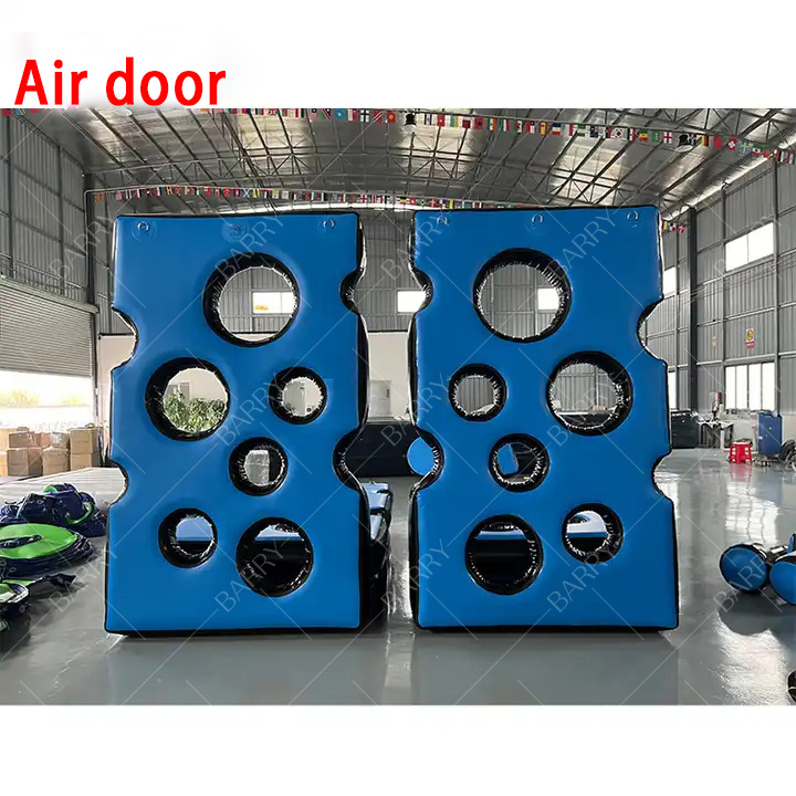 Commercial PVC Air Track Crawl Bridge Parkour Gym Training Equipment Ninja Warrior Obstacle Course Inflatable Obstacle