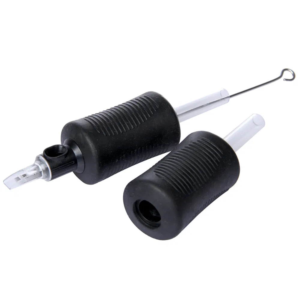 New Design Disposable Ergonomic Medical Grade Silicone Tattoo Cartridge Grip for Tattoo Needle