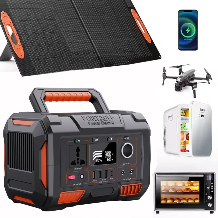 Portable 600W 800W 1000W 1200W 1500W 1800W 2kw 3 Kw 5kw Solar Battery Generator Home Camping Emergency Backup Power Station 500kwh 1000kwh