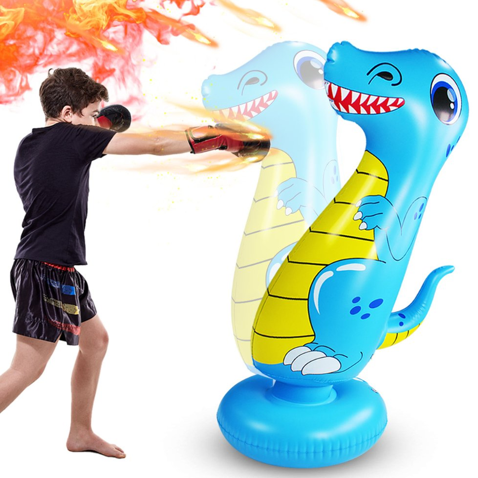 Water-Filled 120cm Inflatable Punching Bag for Home Training