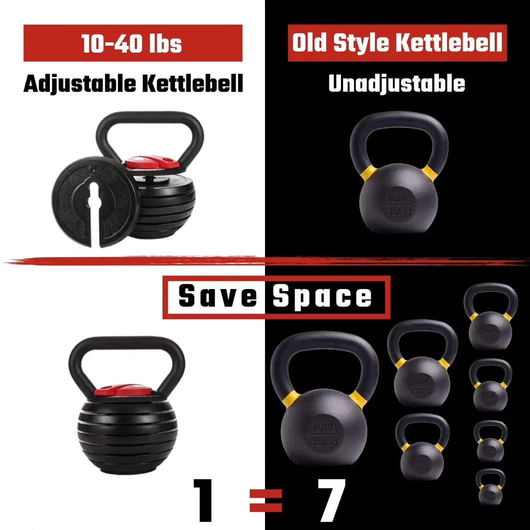 Adjustable Kettlebell Detail 1