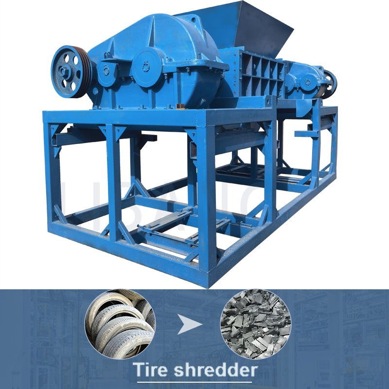 Advanced Lp-600 Tire Shredder for Efficient Eco-Friendly Recycling
