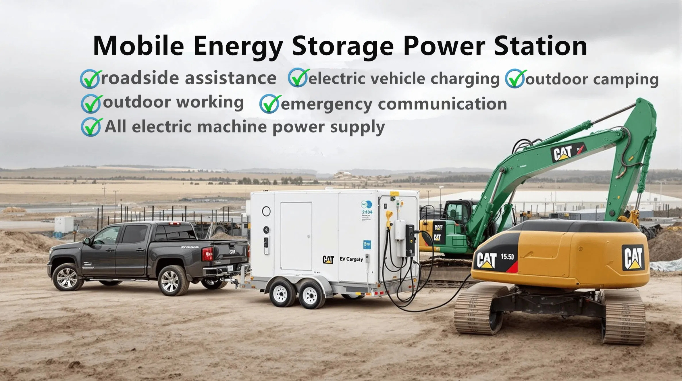 CE Approved Mobile Storage Emergency Lithium Battery Electric vehicle Forklift Agv Power Station