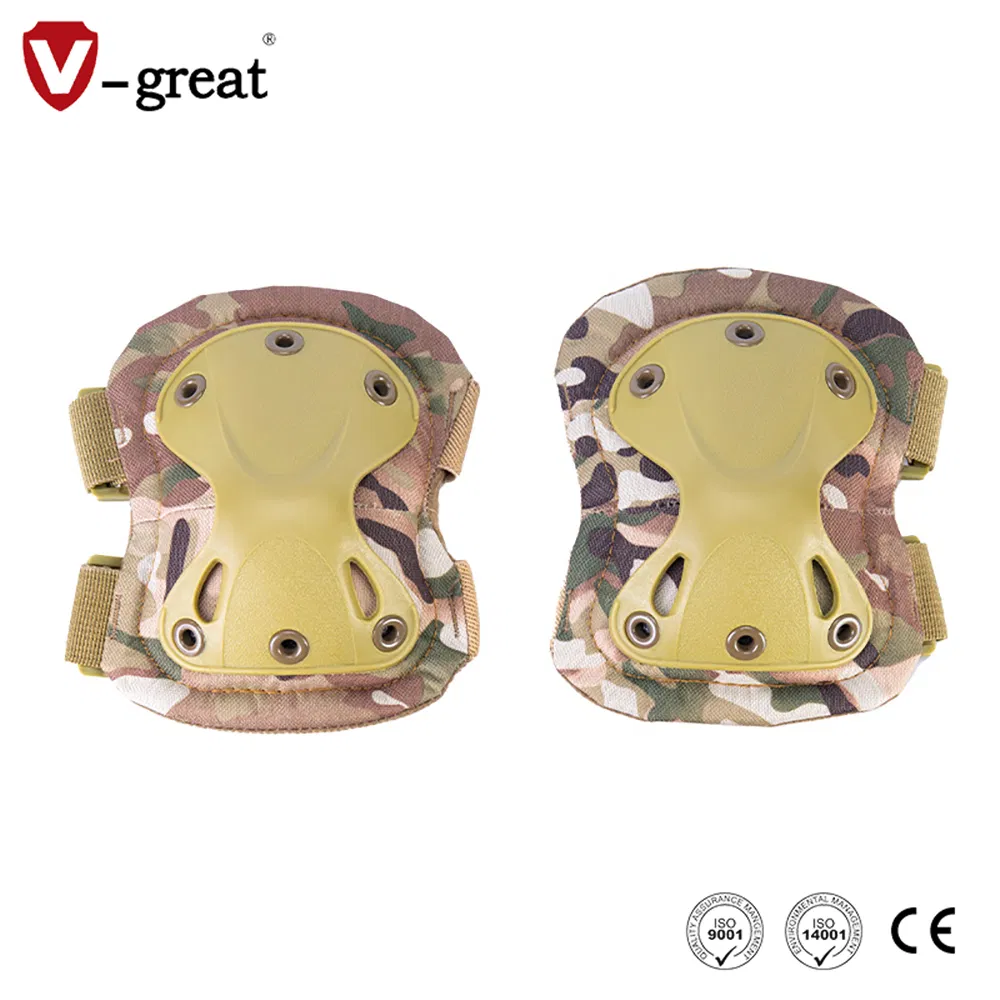 4-Piece Outdoor CS Sports Protection Field Combat Tactical Gear Knee Elbow Pads