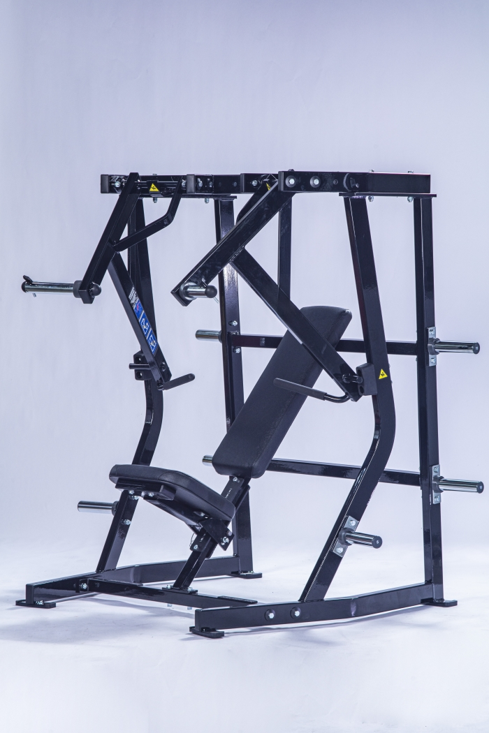 High-Tech Independent Chest Press with Ergonomic Design Transform Your Workout with The High-End Independent Motion Chest Press Trainer, Engineered for Versatil