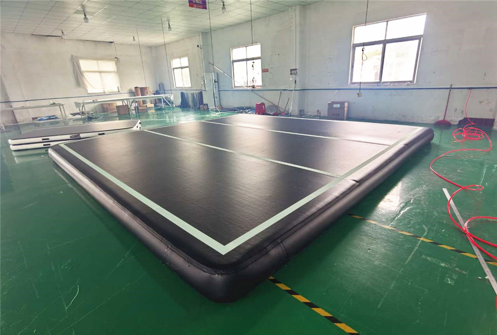 Special Model Inflatable Air Track Floor Gymnastics Mat Custom Color