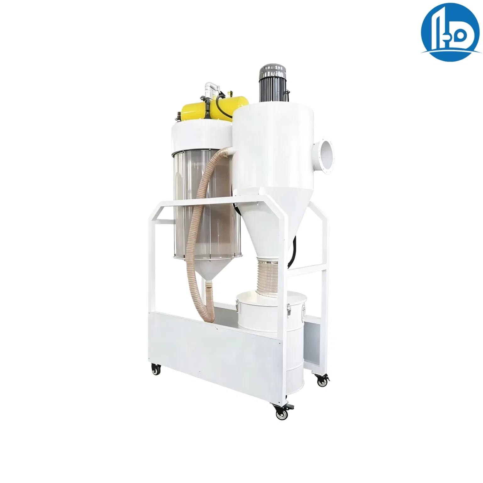 Battery Powered Portable Pulse Cyclone Dust Collector for off Grid Camping Gear Cleaning in Outdoor Adventure Groups with 6, 800 M³/H Airflow 1.7 Kw Power