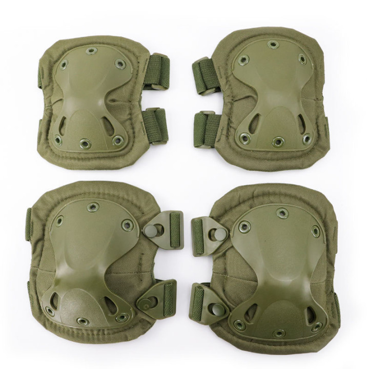 Outdoor Protection Knee and Elbow Pads Tactical Combat Gear Kneepad Protect