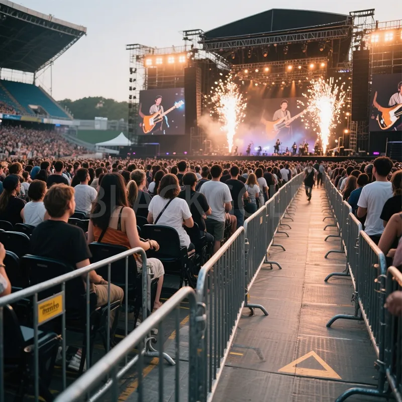 Adjustable Metal Fence