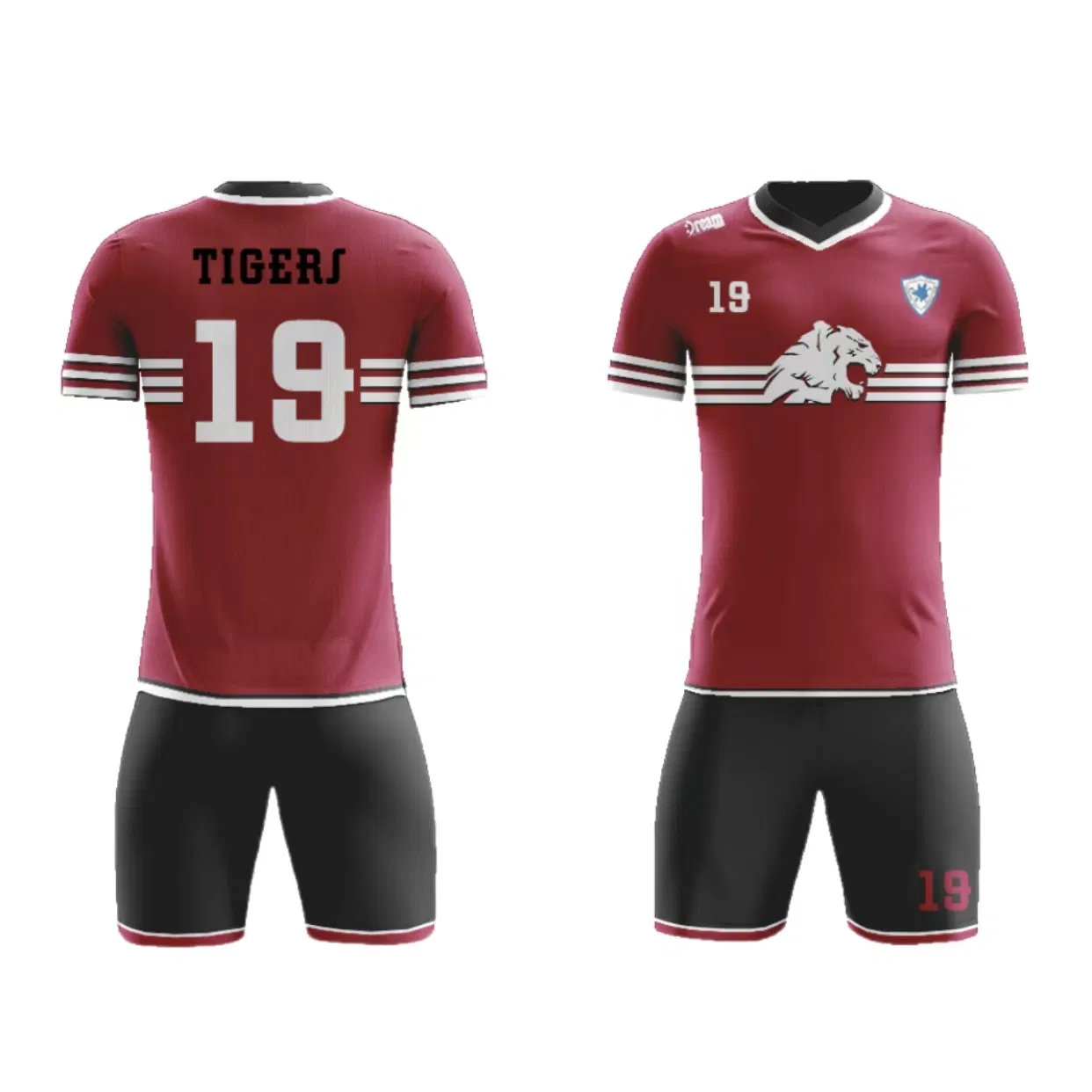 Personalized Soccer Jersey: Sporty Fashion Football Gear with Logo