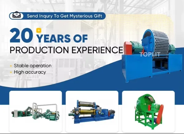 LP-600 Tire Shredder Overview