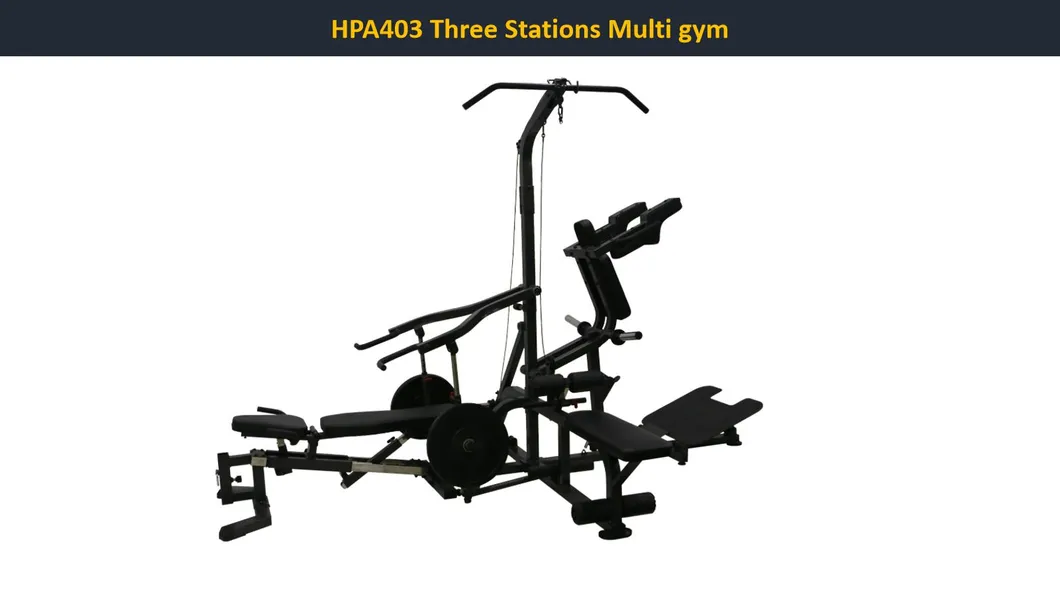 Three Station Home Gym