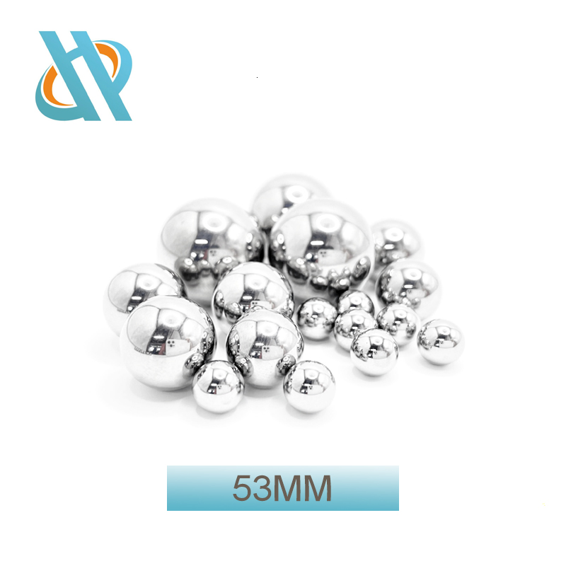 Complete Specifications Fast Shipping Wear Resistance Micro Marbles for Grinding Mill Forged Steel Ball Auto Parts Impact Test Steel Ball 53mm