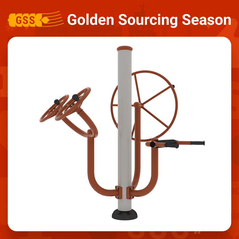 Adaptive Outdoor Fitness Gym Equipment for Disabled Users