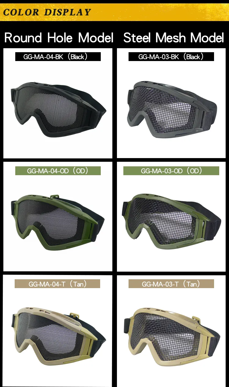 Tactical Goggles 12