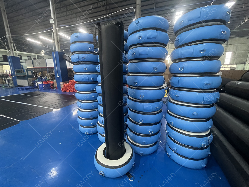 Parkour Gym Training Equipment Air Track Air Piston Ninja Warrior Obstacle Course Inflatable Obstacle for Kids