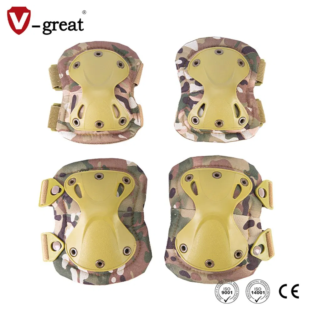 Fan Outdoor CS Sports Field Combat Tactical Protection Knee Elbow Pads