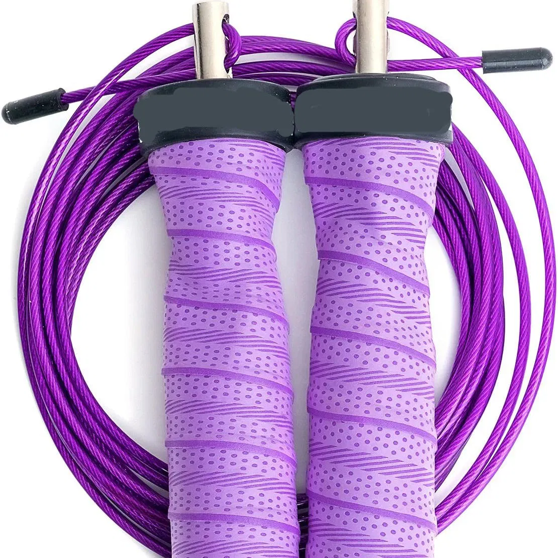 Professional Weighted Speed Rope with Ball Bearing for Agility &amp; Endurance