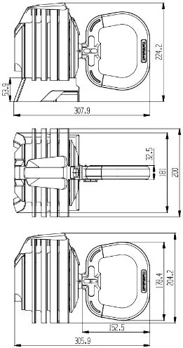 Adjustable Kettlebell Component