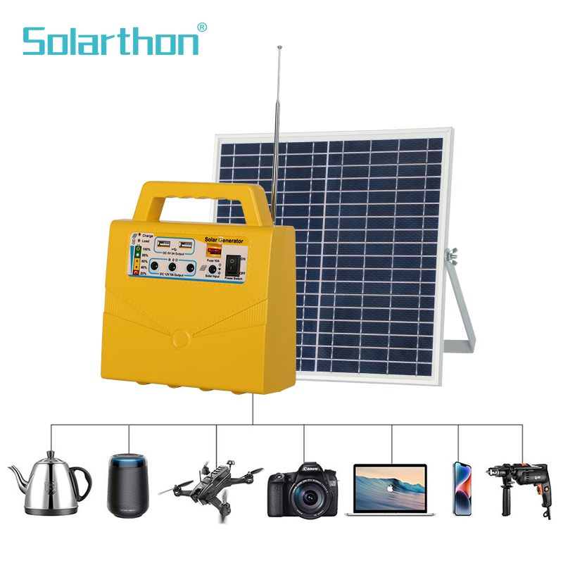 Portable 18V 20W Solar Energy Generator for Outdoor Use