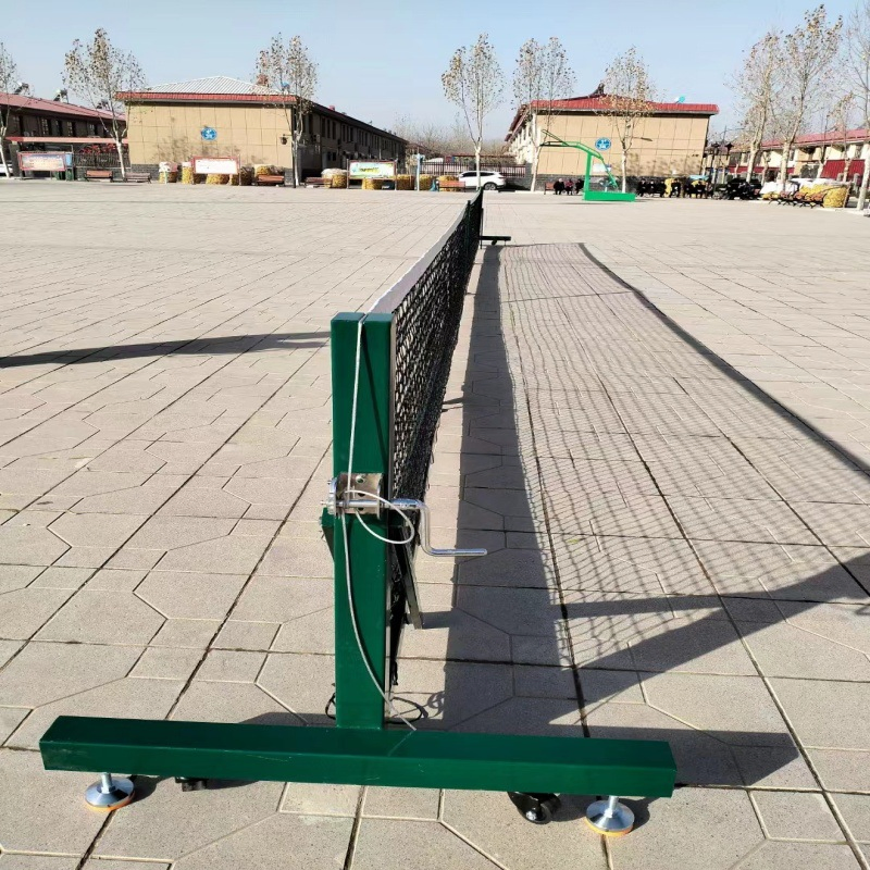 Fully Mobile Tennis Post Portable Pickleball System