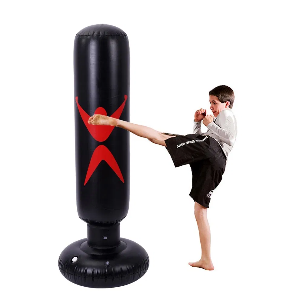 Ertical Boxing Column Tumbler Sandbags Practice Taekwondo Equipment