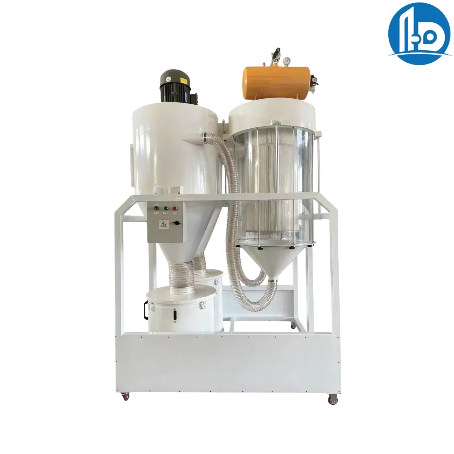 Battery Powered Portable Pulse Cyclone Dust Collector for off Grid Camping Gear Cleaning in Outdoor Adventure Groups with 6, 800 M³/H Airflow 1.7 Kw Power