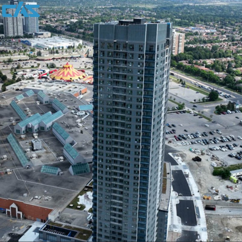 Premium Double Glazed Exterior Curtain Wall Glass for Homes