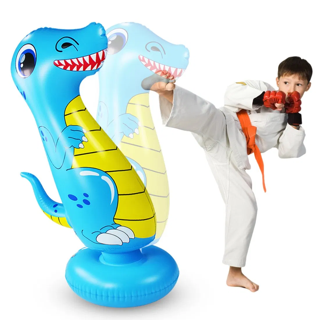 Water-Filled 120cm Inflatable Punching Bag for Home Training