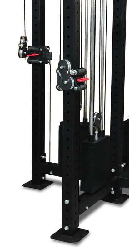 Portable Gantry Frames Commercial Functional Trainer 4 Station Home Gym
