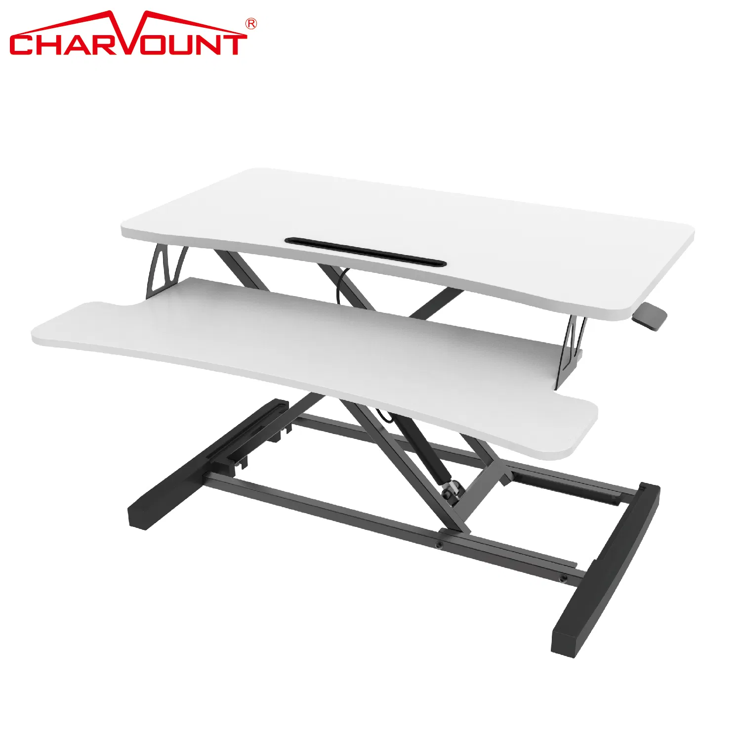 Universal Office Morden Standing Desk Converter Height Adjustable Ergonomic Laptop Sit Stand up Desk