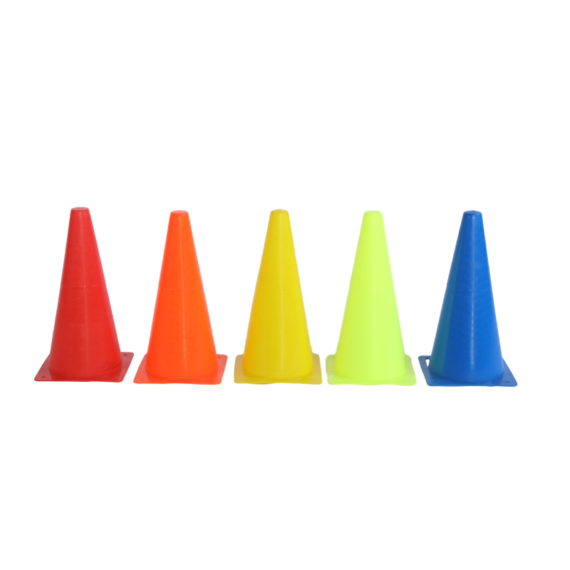 Wholesale Cheap 28/32/38cm Fitness Football Equipment Plastic Sports Cones Soccer Training Traffic Agility Cones for Kids