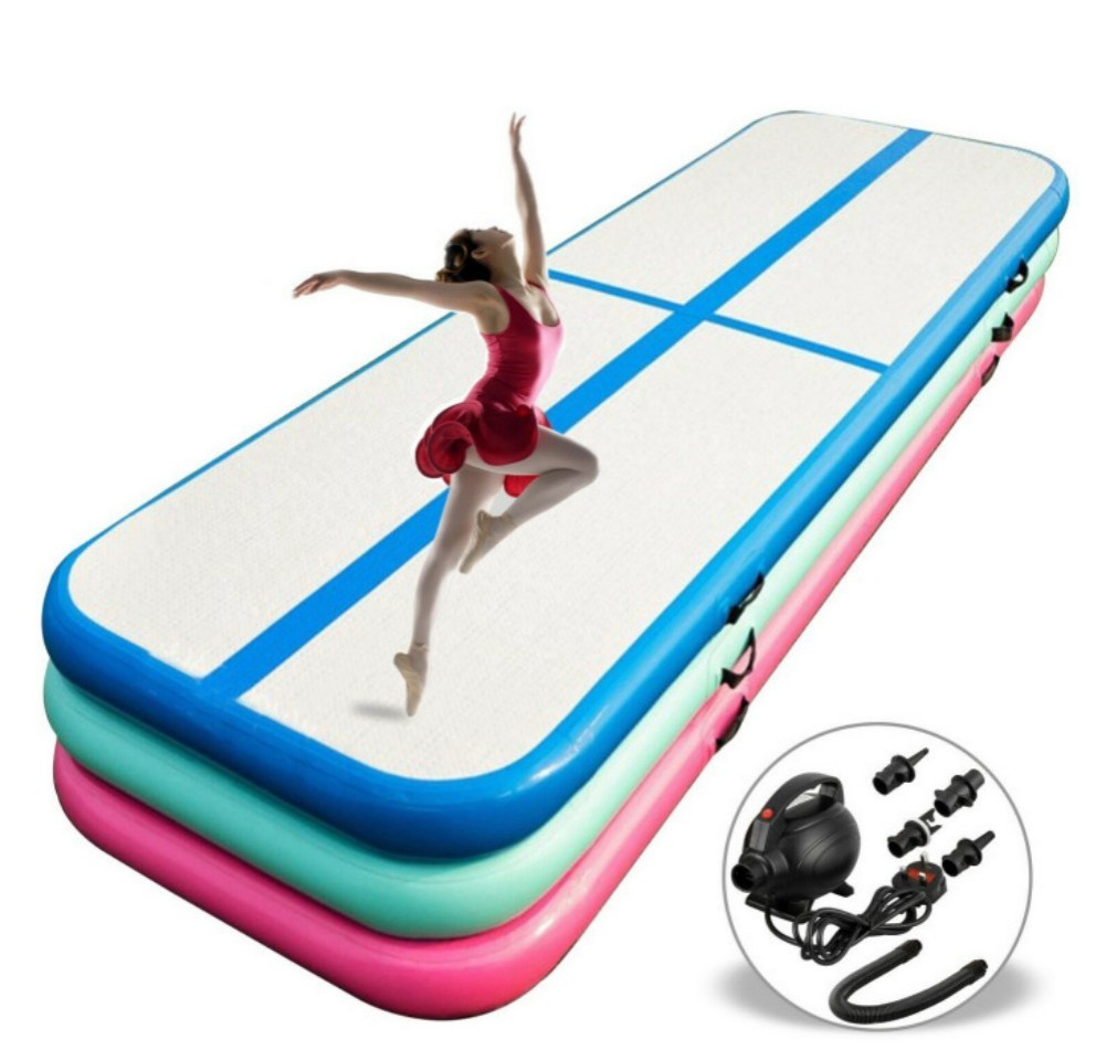 Wholesale 20cm Factory Price Custom Airtrack Commercial Airtack Gym Tumble Mat Tumbling Inflatable Air Track Gymnastics