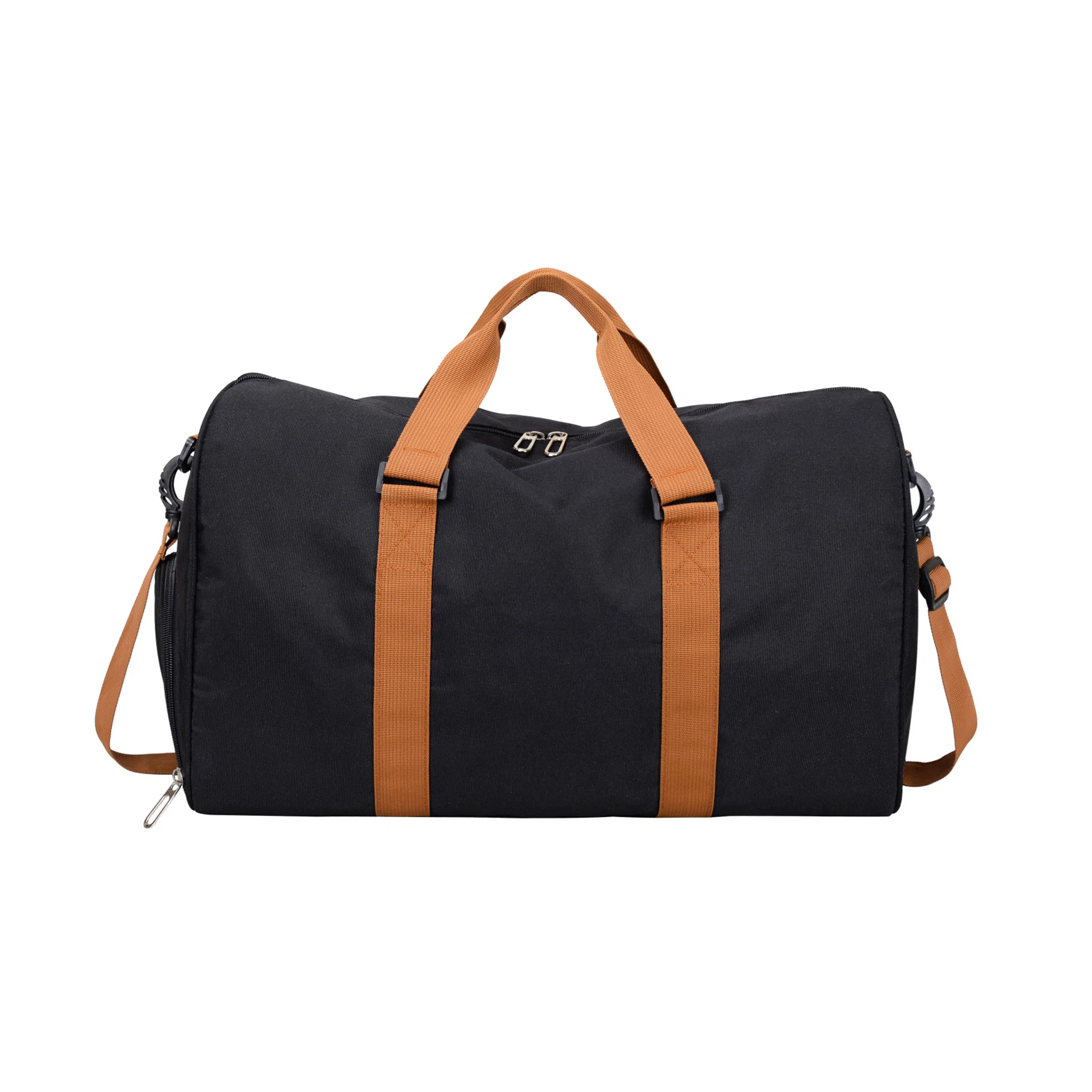 Custom Fitness Workout Sports Gym Overnight Weekend Portable Travel Duffle Bags with Shoes Compartment