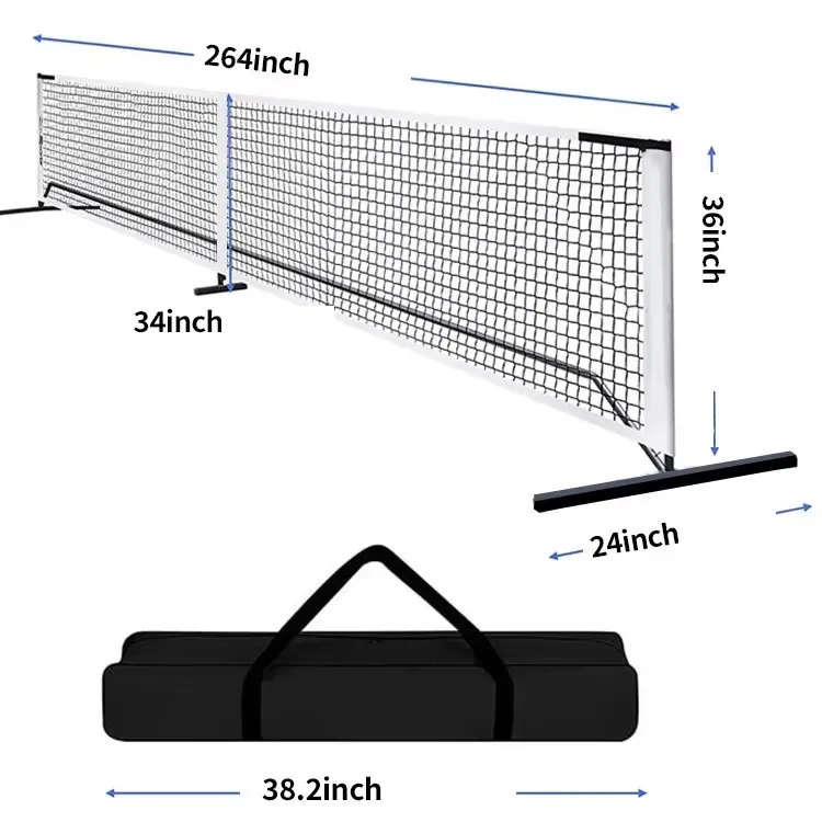 Portable Pickleball Net System Detail 1