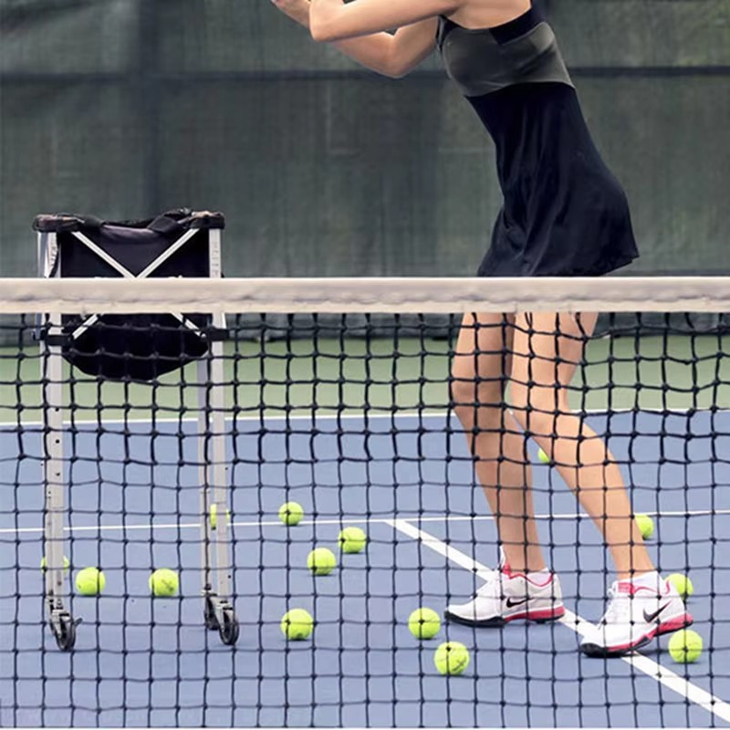 Hot Sale Outdoor Tennis Court Net and Fixed Round Pipe Tennis Post Paddle Net Pole Post Pickleball Pole System