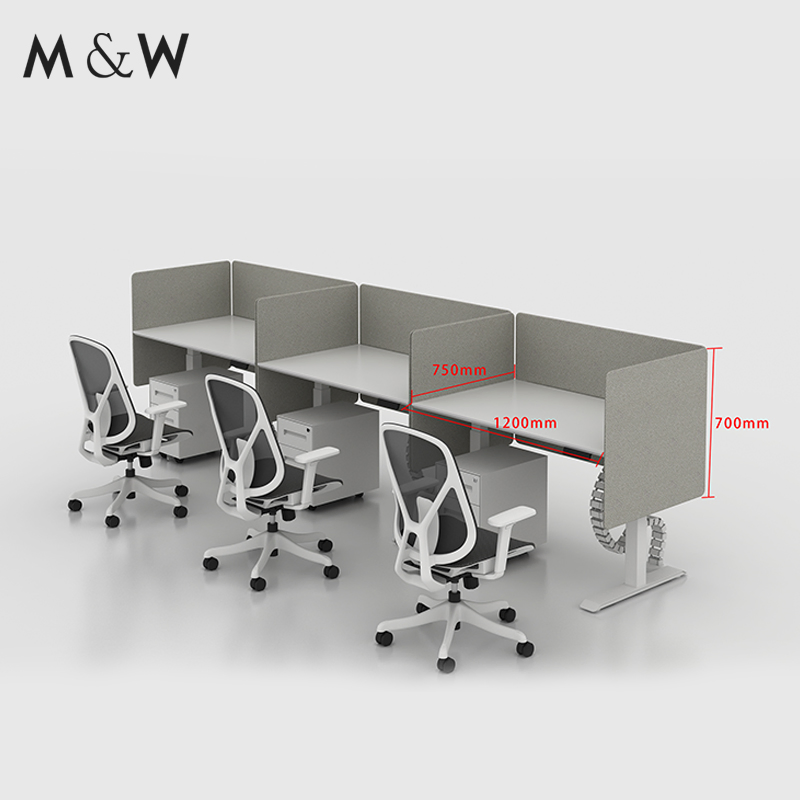M&W Motor Height Adjustable Computer Table Converter Ergonomic Electrically Electric Standing Desk