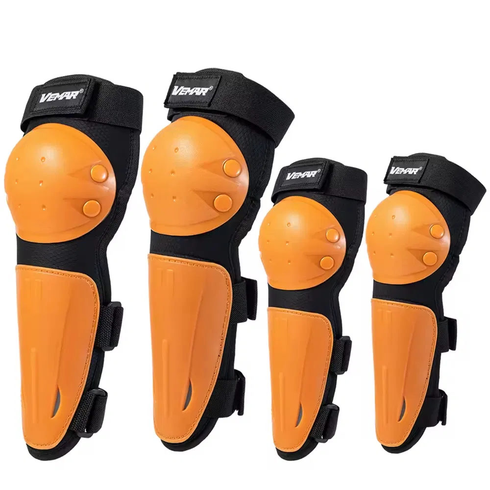 Youth Children Motorcycle Body Protector Boy Girl BMX ATV Dirt Bike Protective Gear Kids Motocross Chest Spine Knee Elbow Pads