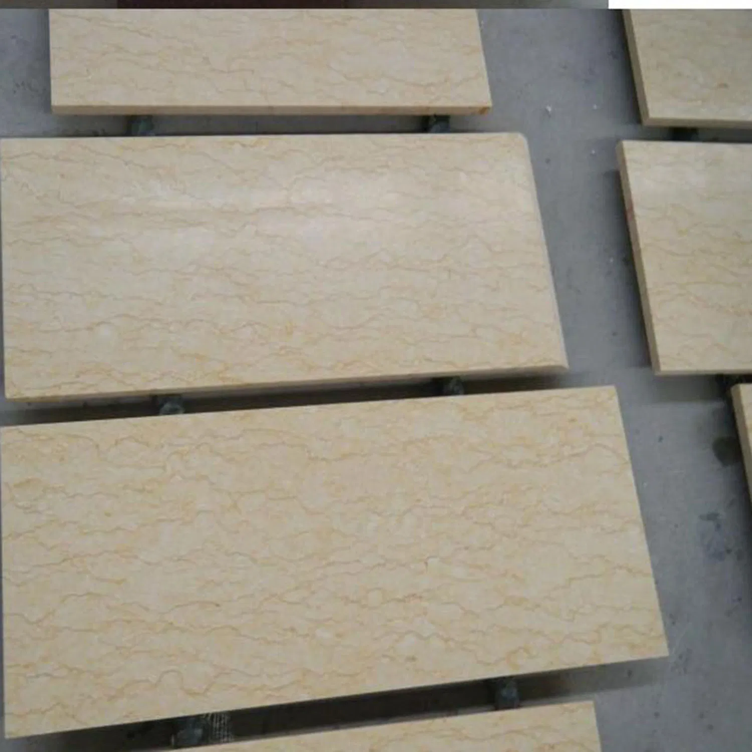 Slab and Tile Egypt Honey Beige Marble Wall for Home Decoration