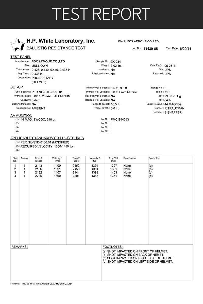 Protection Combat Helmet