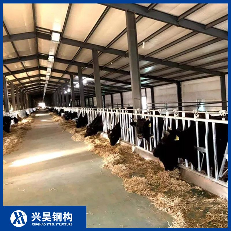 Climate-Adaptive Steel Building Prefab Metal Storage Farming Equipment Steel Structure Sheep/Goat/Pig/Hog/Cattle/Cow/Poultry House/Shed