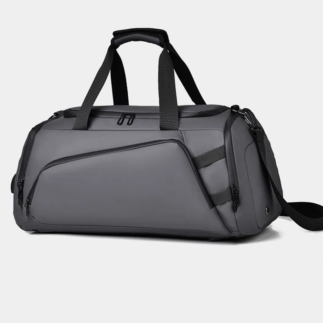 Portable Overnight Duffel Bag Unisex Sport Fitness Travel Small Gym Bags with Shoe Compartment, Suit Case Travelling Bags