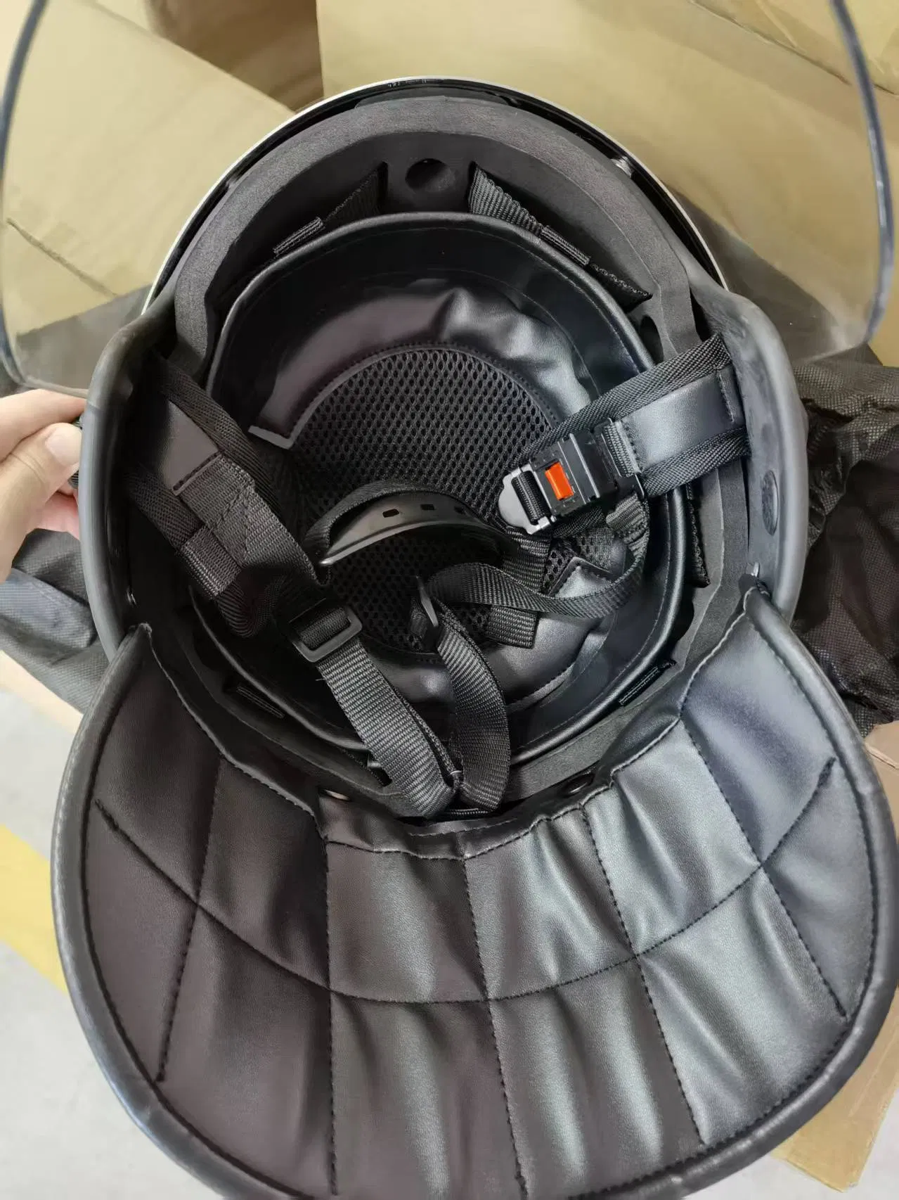 African Anti Riot Helmet Riot Control Helmet