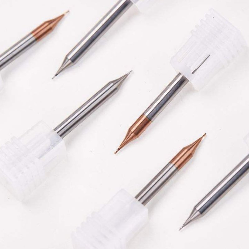 Micro-Cutting End Mill with Enhanced Wear Resistance for Continuous High-Speed Milling